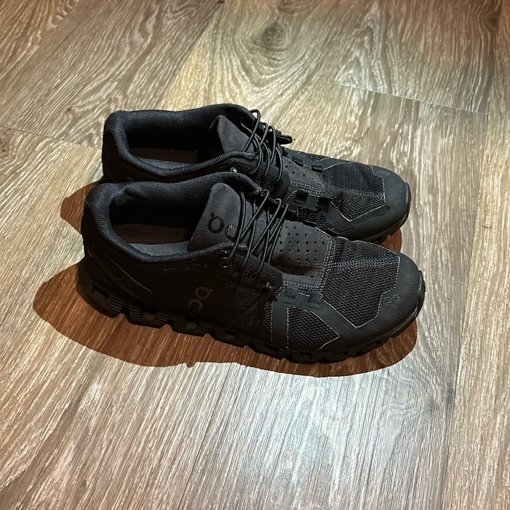 On clouds black